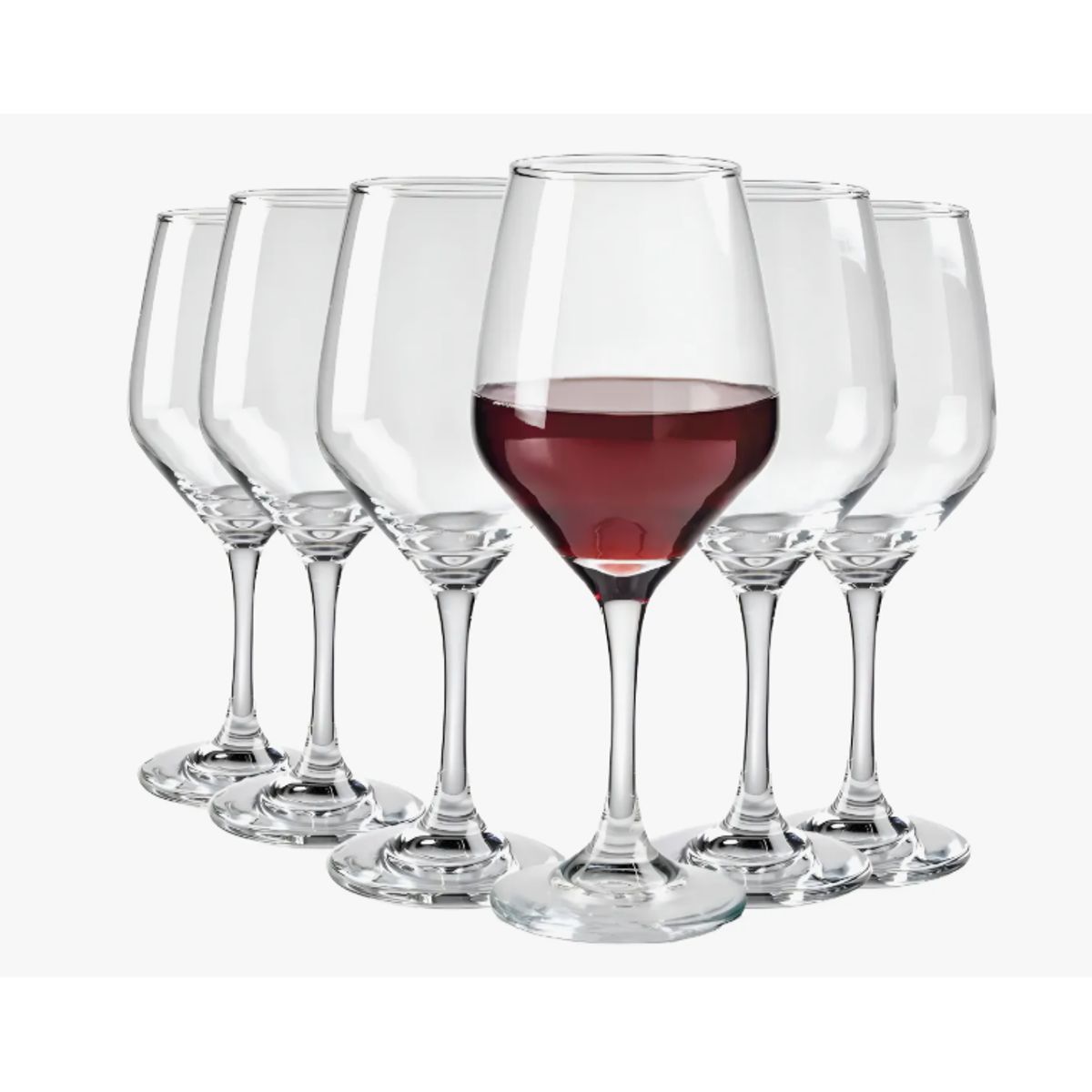 CRISTAR - Set 6 Copas Vino Brunello 408 Cc Cristar Color Crystal
