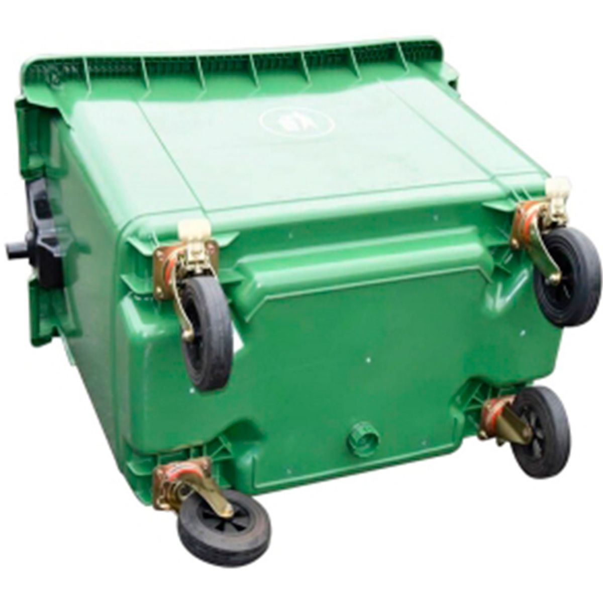 GENERICO - Contenedor de Basura Industrial 660L  con ruedas