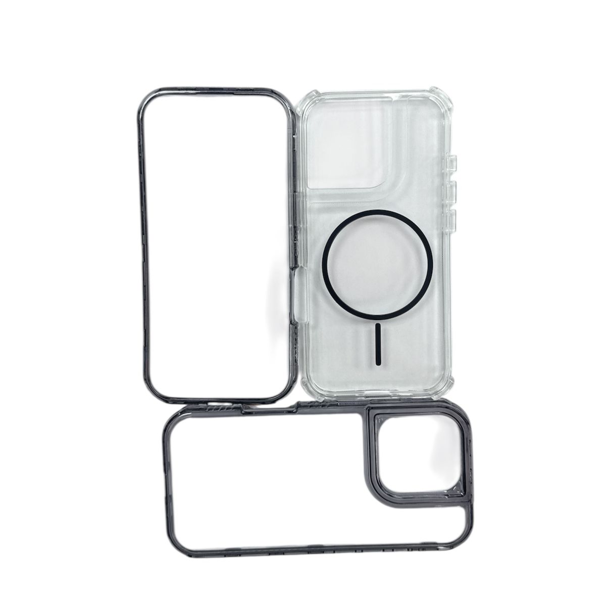JOIGO - Carcasa 360 Compatible Con Magsafe Para IPhone 16 Negro