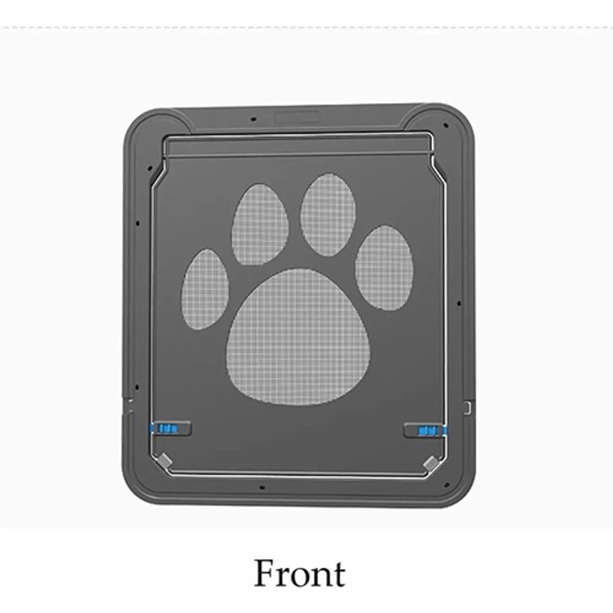 GENERICO - Puerta Para Mascotas Genérica Pet Door Negro