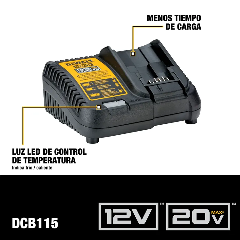 Taladro Percutor 340W + Esmeril Angular DCK248P1-B2