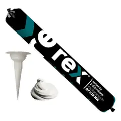 REXEL - Sellante Poliuretano Blanco Pu 600 Ml Multiproposito