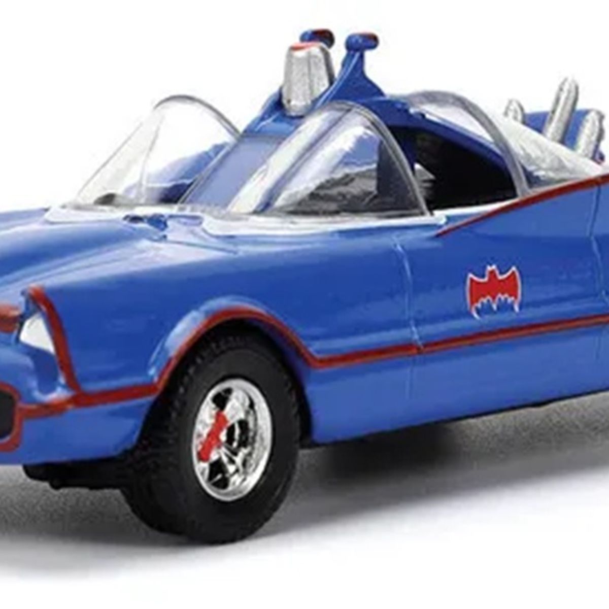 JADA TOYS - Batman Batimovil 1966 Azul Tv Clasico Adam West 1:32 #36097