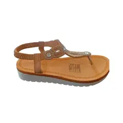 HERIEL - Sandalia Café Baja Mujer