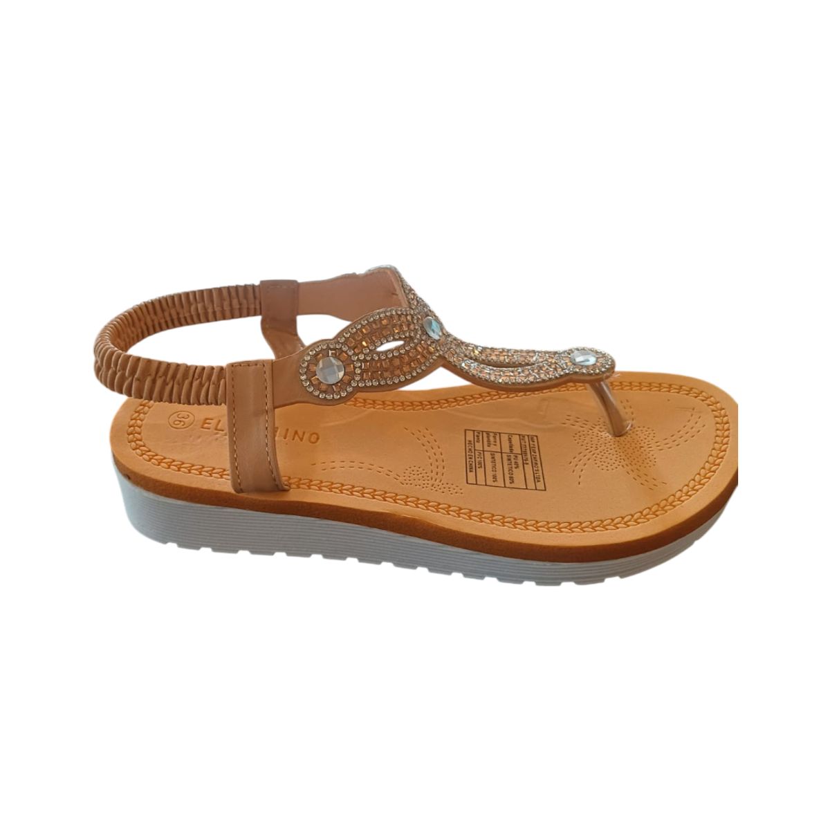 HERIEL - Sandalia Café Baja Mujer