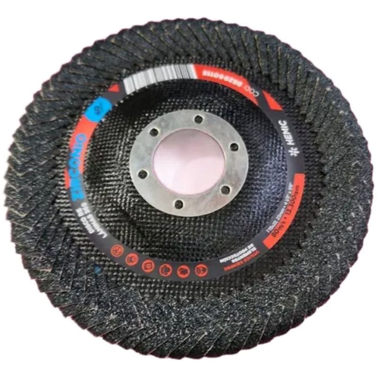 DELTAFORM - Disco De Láminas De Zirconio 360 Grano 80