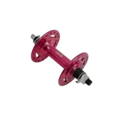 GENERICO - Maza delantera pista aluminio QI & SU (36H) roja QS-437