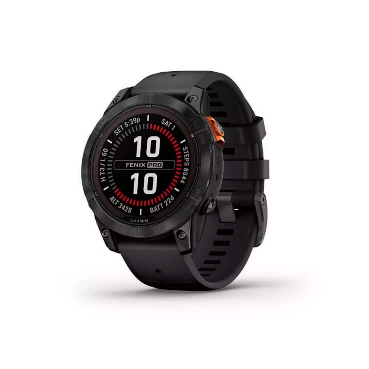 GARMIN - Reloj Garmin Fenix 7 Pro Solar Glass No WiFi Slate Grey 47mm