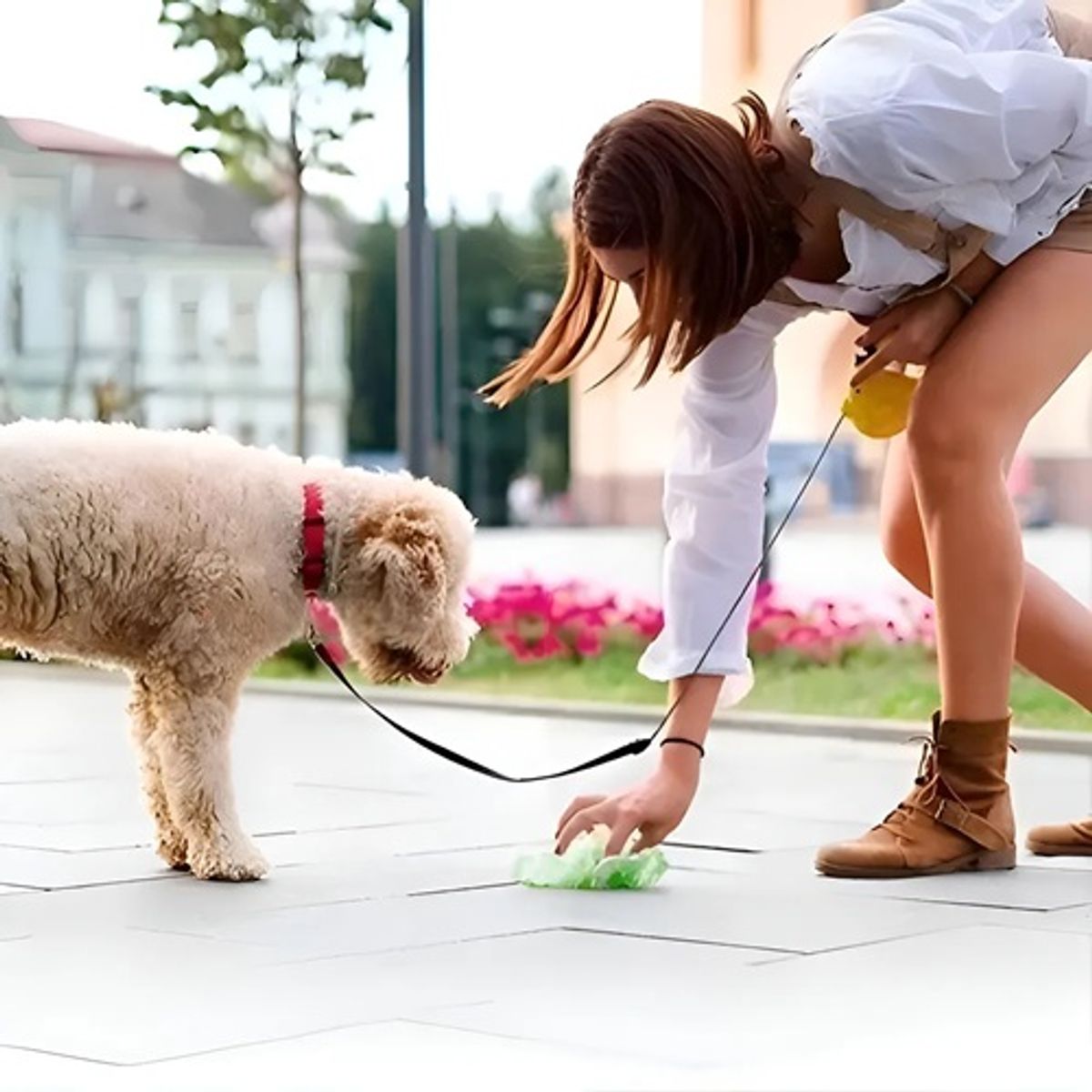 GENERICO - Pack 10 Bolsas Basura Excremento Heces Mascotas Perro Bolsas