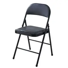 GENERICO - Silla Plegable Metálica Acolchada