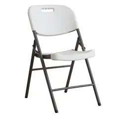 GENERICO - Silla Plegable Blanca para Eventos