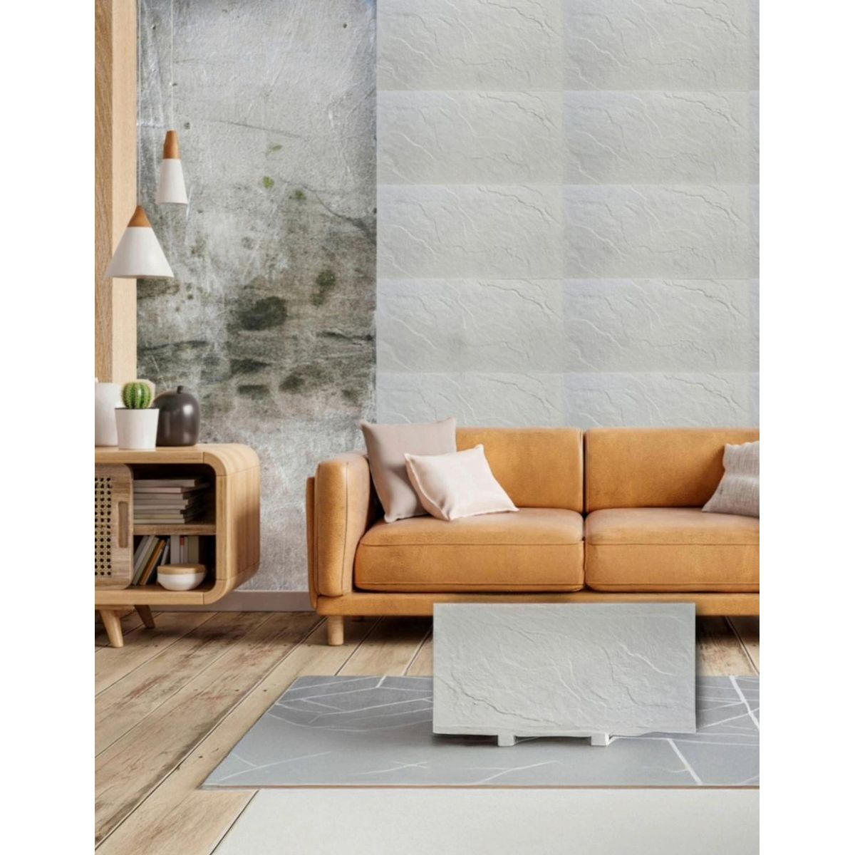 GENERICO - Panel Antihumedad Seccoplac Modelo París - Blanco