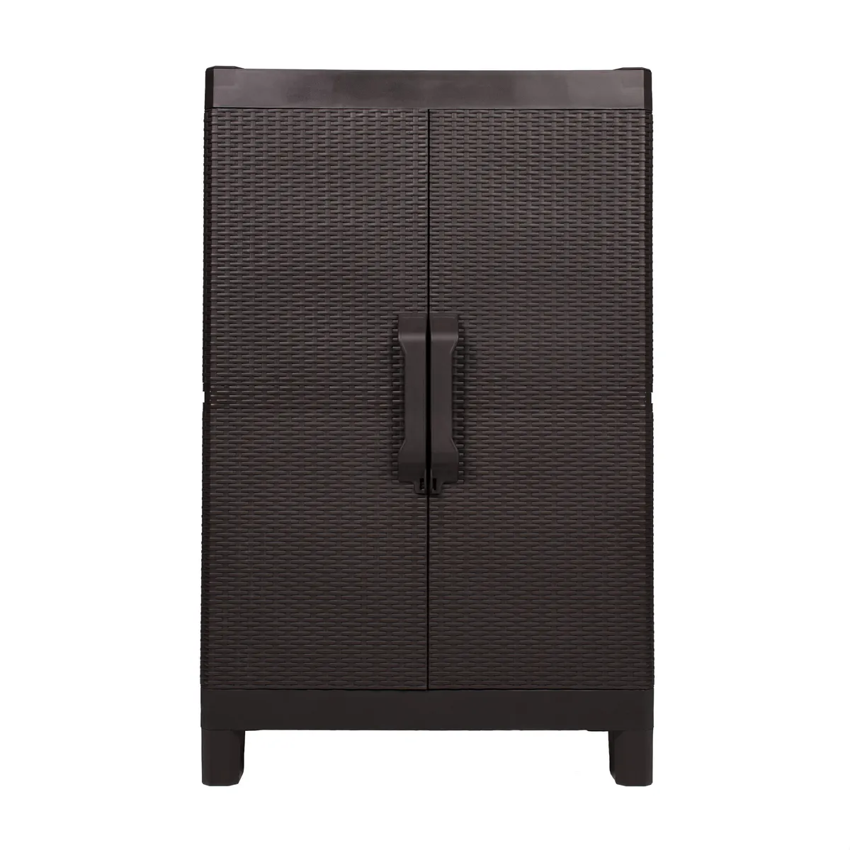 QRUBBER - Armario dos puertas tipo rattan Medium MQ QRubber