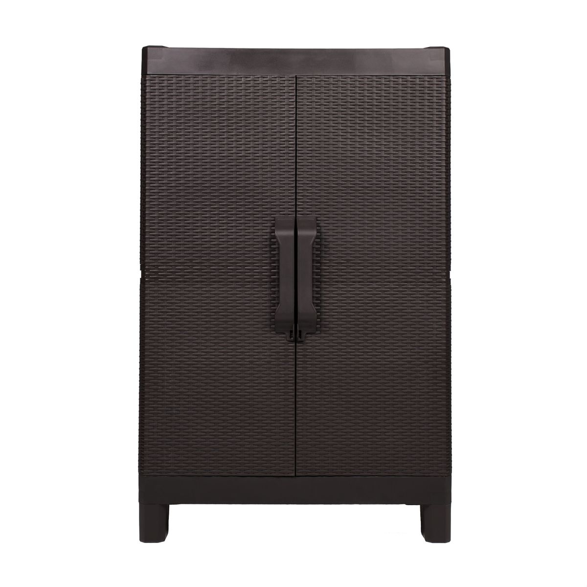 QRUBBER - Armario dos puertas tipo rattan Medium MQ QRubber