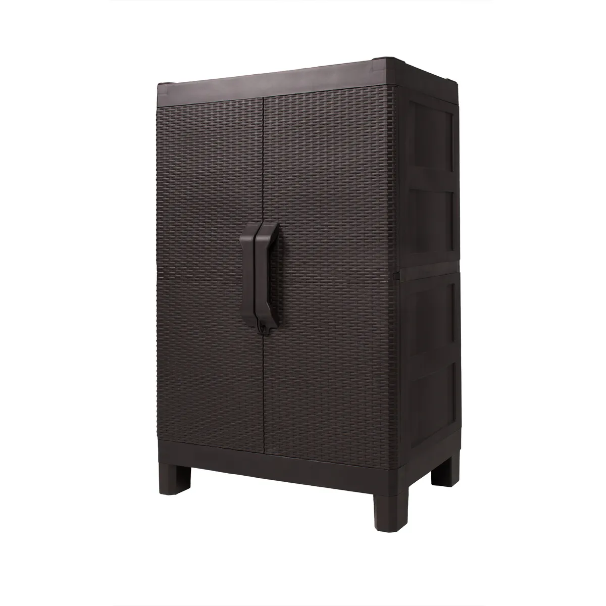 QRUBBER - Armario dos puertas tipo rattan Medium MQ QRubber