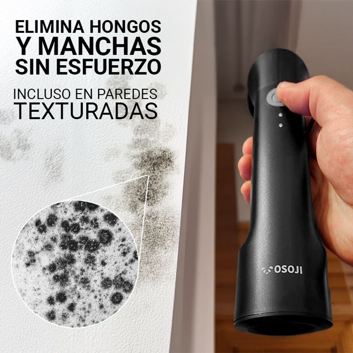 OSOJI - Escobilla Eléctrica Extensible Multiuso Osoji B200