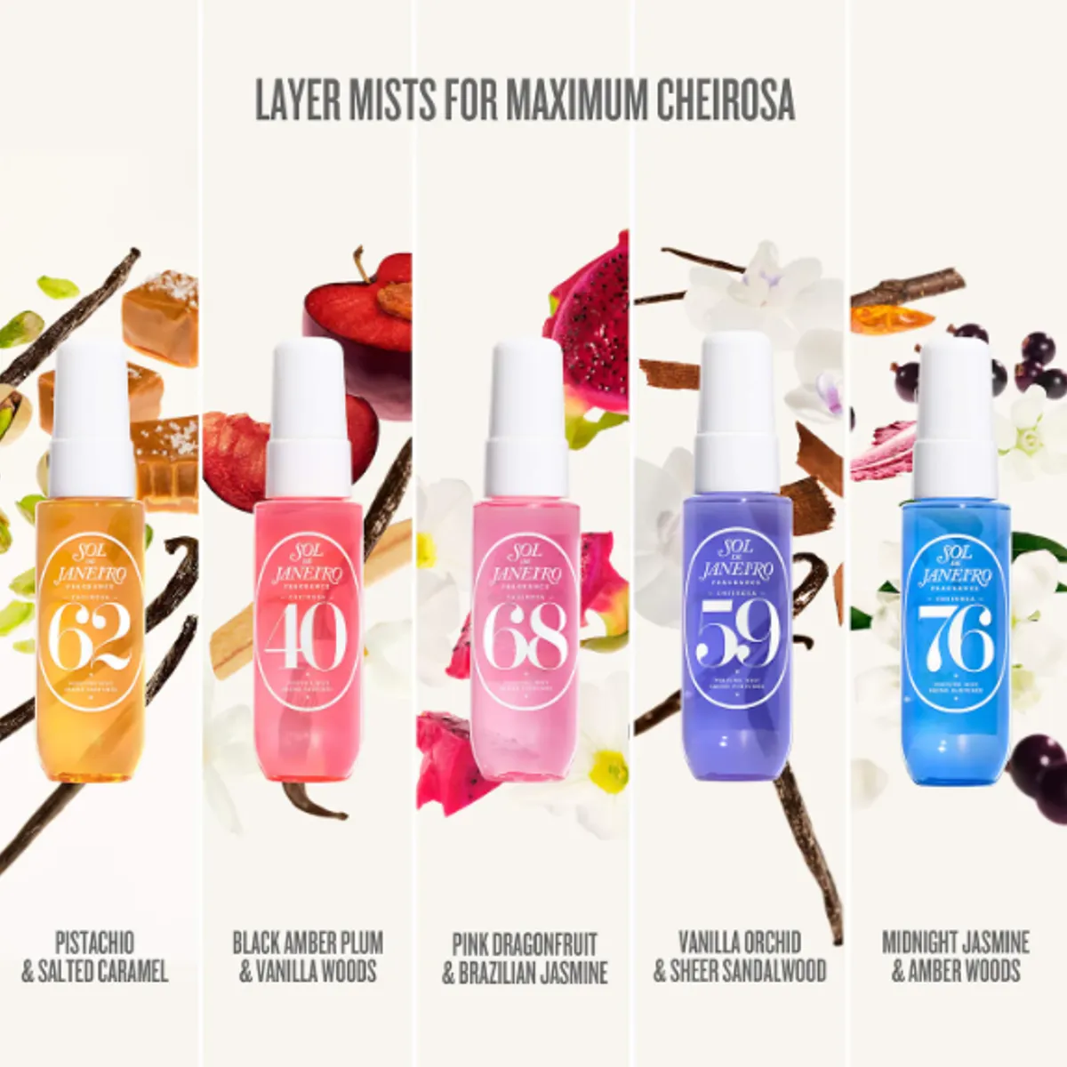 SOL DE JANEIRO - Set de Regalo de Brumas Corporales Cheirosa Spritz the Season Sol de Janeiro