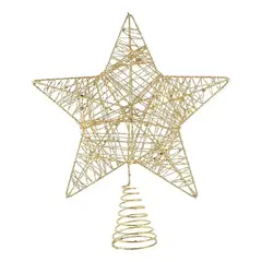 GENERICO - Estrella de Navidad para árbol adorno decorativo