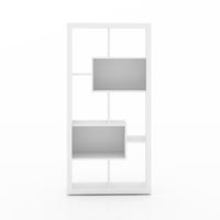 Estante 8 Niveles 31.5x159x31.5 cm color Blanco