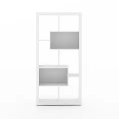 TECNOMOBILI - Estante 8 Niveles 31.5x159x31.5 cm color Blanco