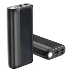 GENERICO - Power Bank 20000mah 20w Carga Rápida Con Linterna Oarmio