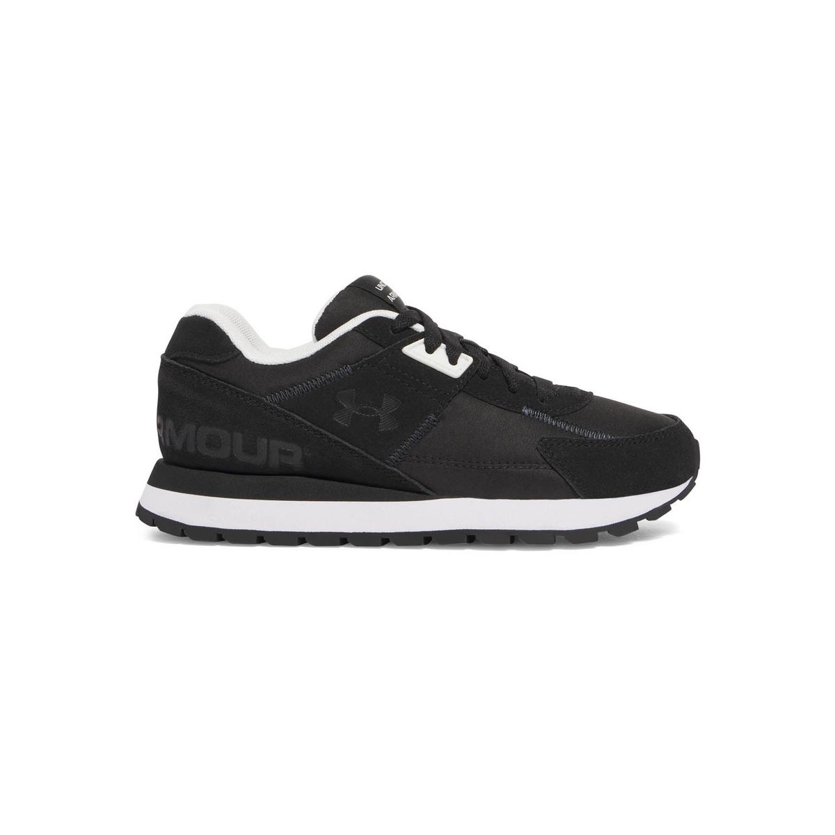 UNDER ARMOUR - Zapatilla Lifestyle Unisex Gs Essential Runner Negro UNDER ARMOUR