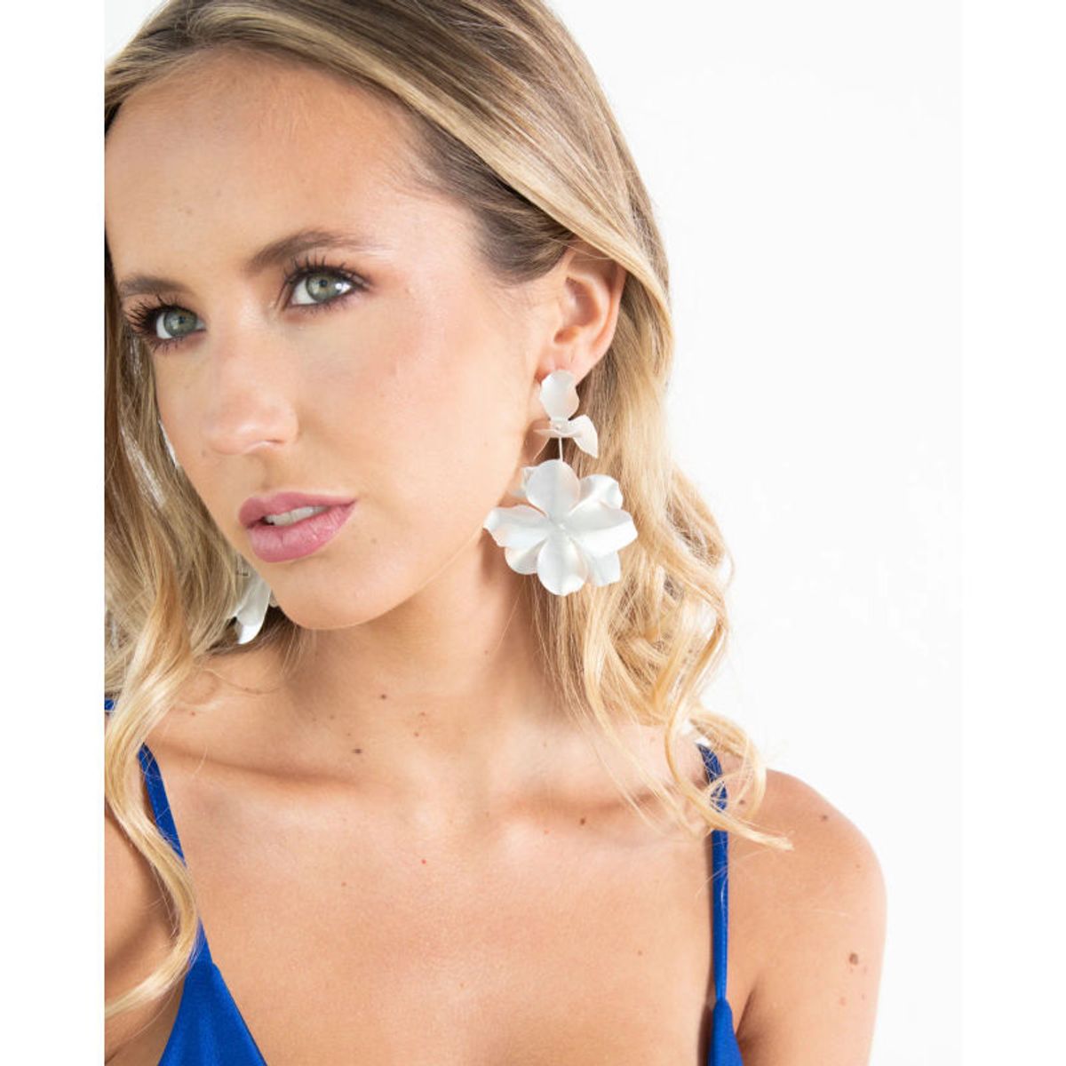 MI PLACARD - Aros Poppy Flor Plateado