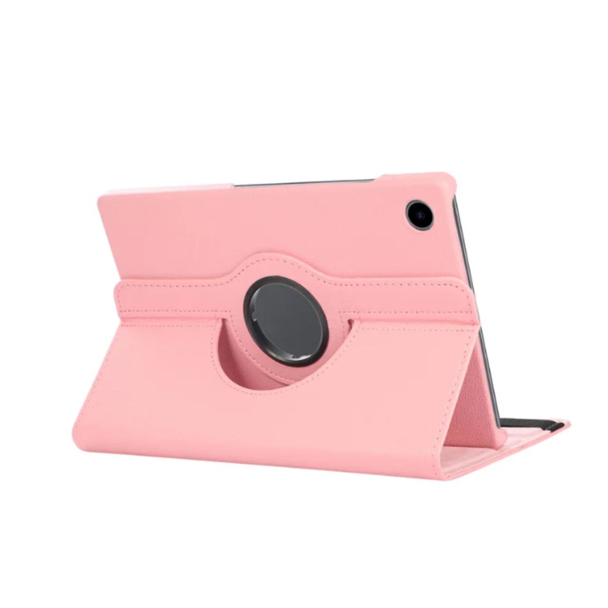GENERICO - Carcasa Funda Giratoria Para Tablet Samsung A11+ Plus Rosado