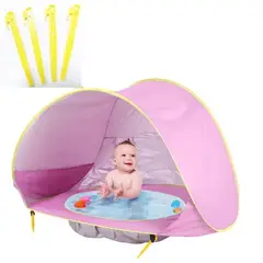 GENERICO - Carpa de Playa con Piscina Pop Up Infanti Protección solar para bebé