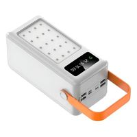 Power Bank 50000 Mah Usb Dual Celurares Portatil Color Blanco