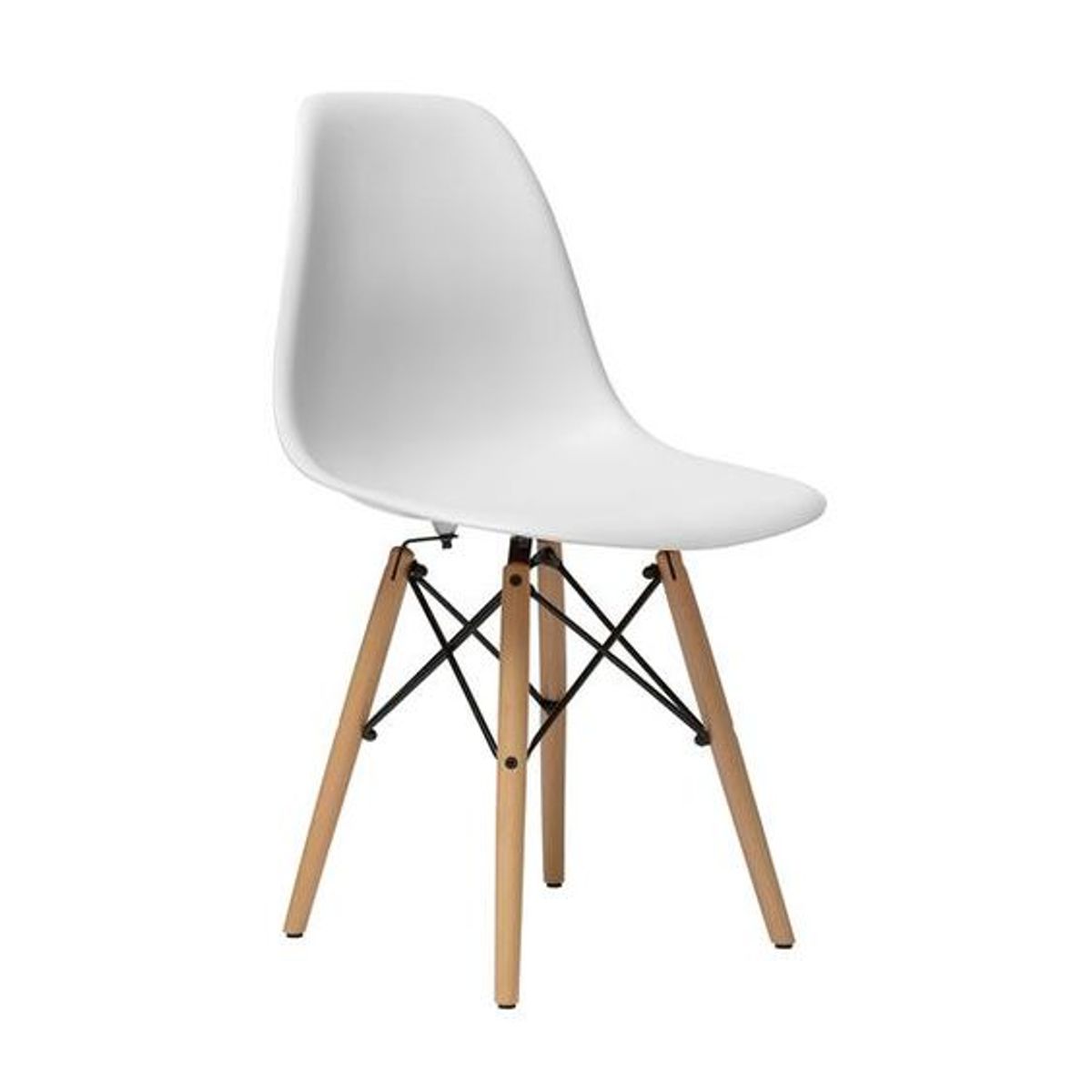 GENERICO - Silla Eames Clasica Blanca para Comedor