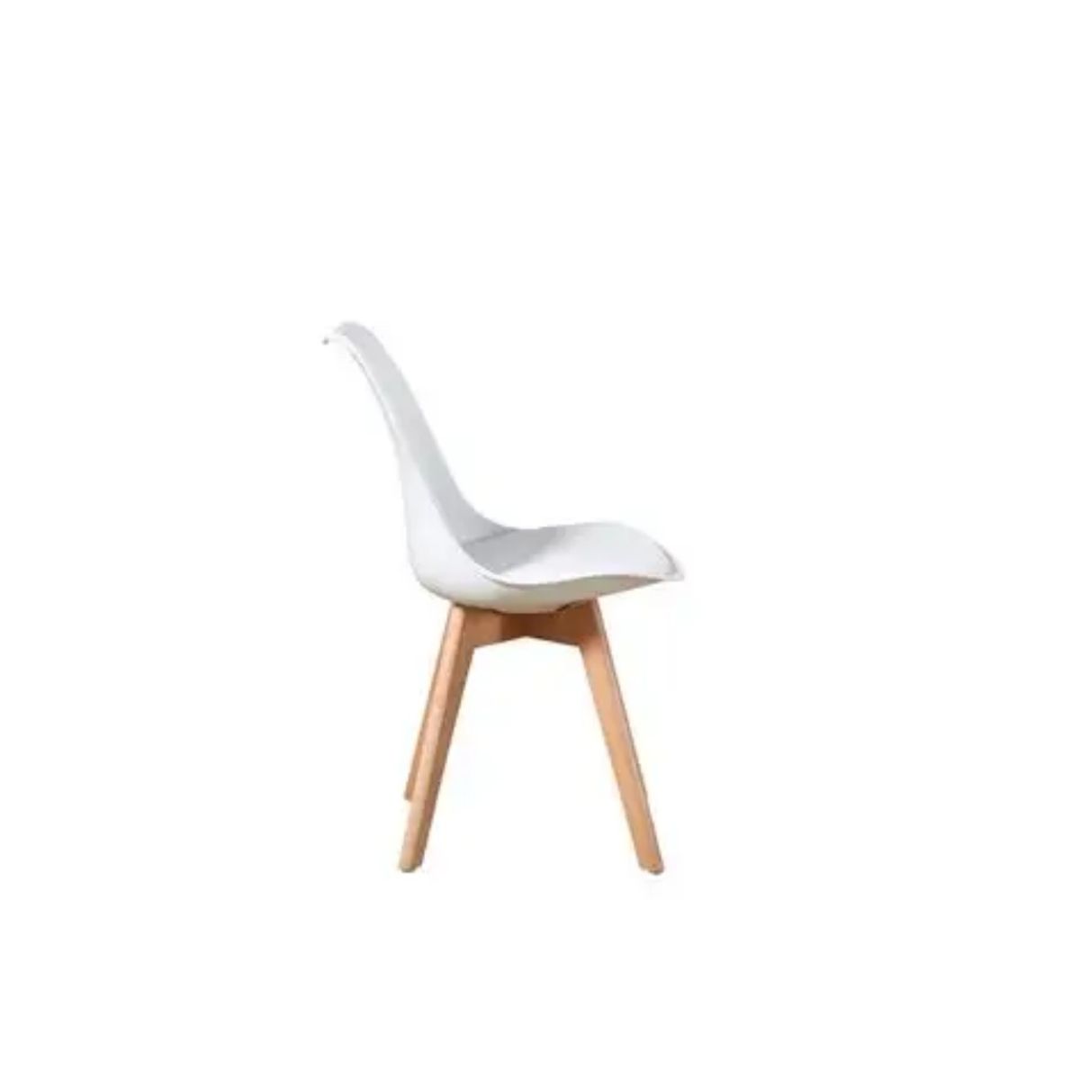 GENERICO - Silla Eames Clasica Blanca para Comedor