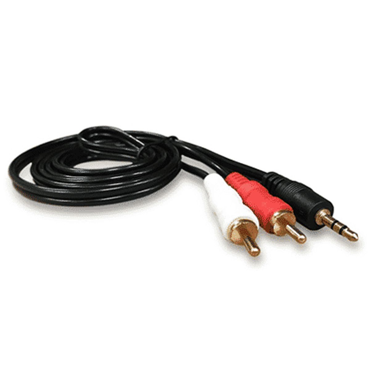 GENERICO - Cable Audio Plus 35mm Plug A Rca 15m cable 2X1