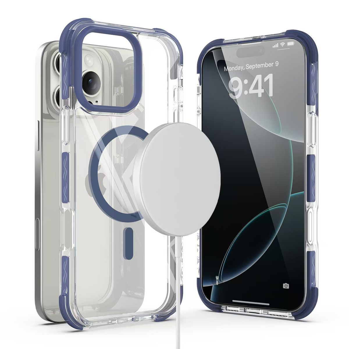 KBOD - Carcasa Antigolpes Kbod Moba Magnetic Para iPhone 17 Pro Max Rosa