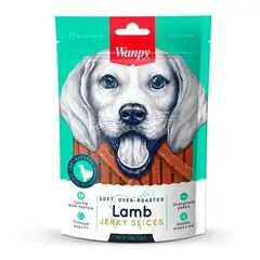 SNAK - Snack Para Perros Wanpy 100% Natural Tiritas De Cordero 100g
