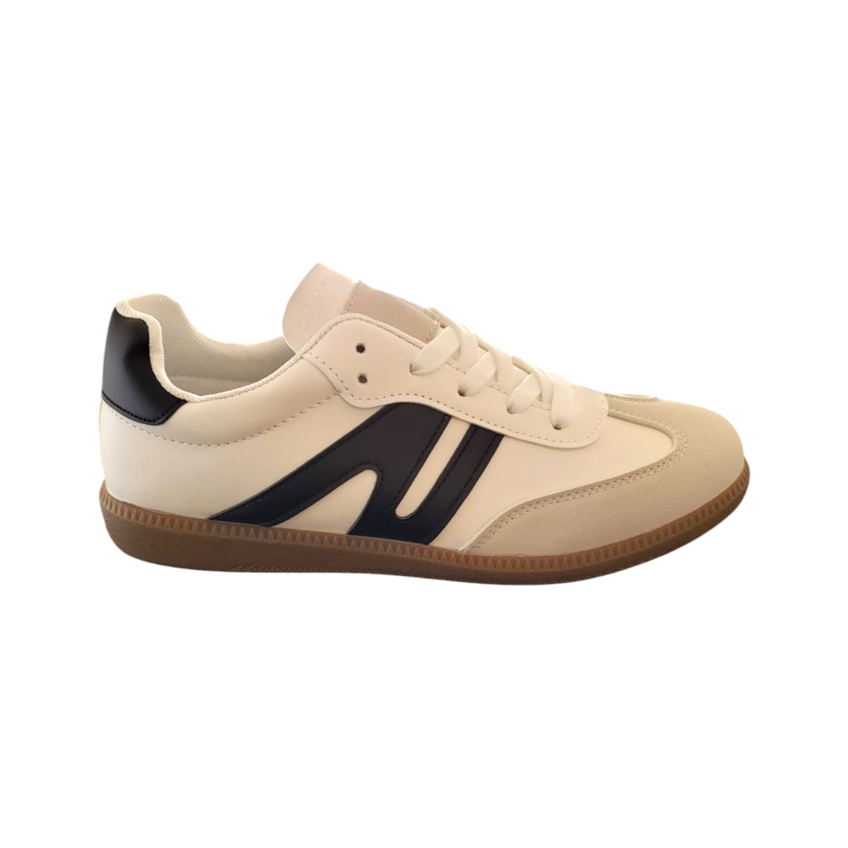 HERIEL - Zapatilla Blanca Baja Hombre