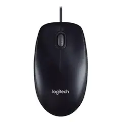 LOGITECH - Mouse Optico Usb M100 Color Negro