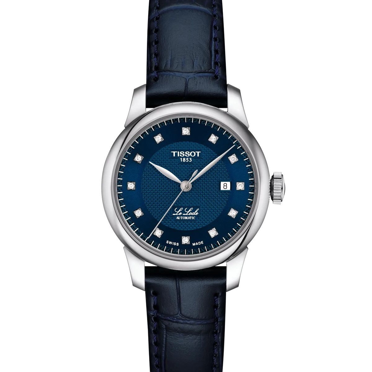 TISSOT - Reloj Tissot Le Locle Cuero Azul