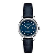 TISSOT - Reloj Le Locle Cuero Azul