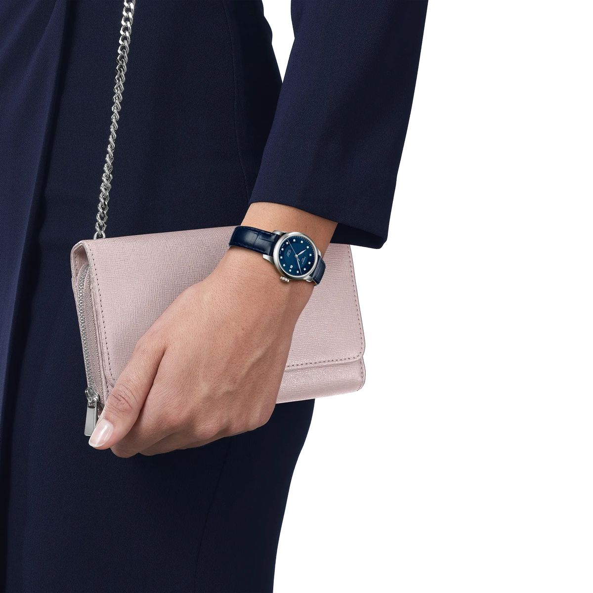 TISSOT - Reloj Tissot Le Locle Cuero Azul