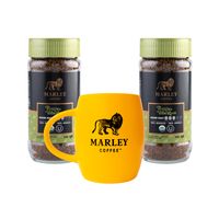 Pack 2x Café Liofilizado Positive Vibration + Marley Mug Amarillo