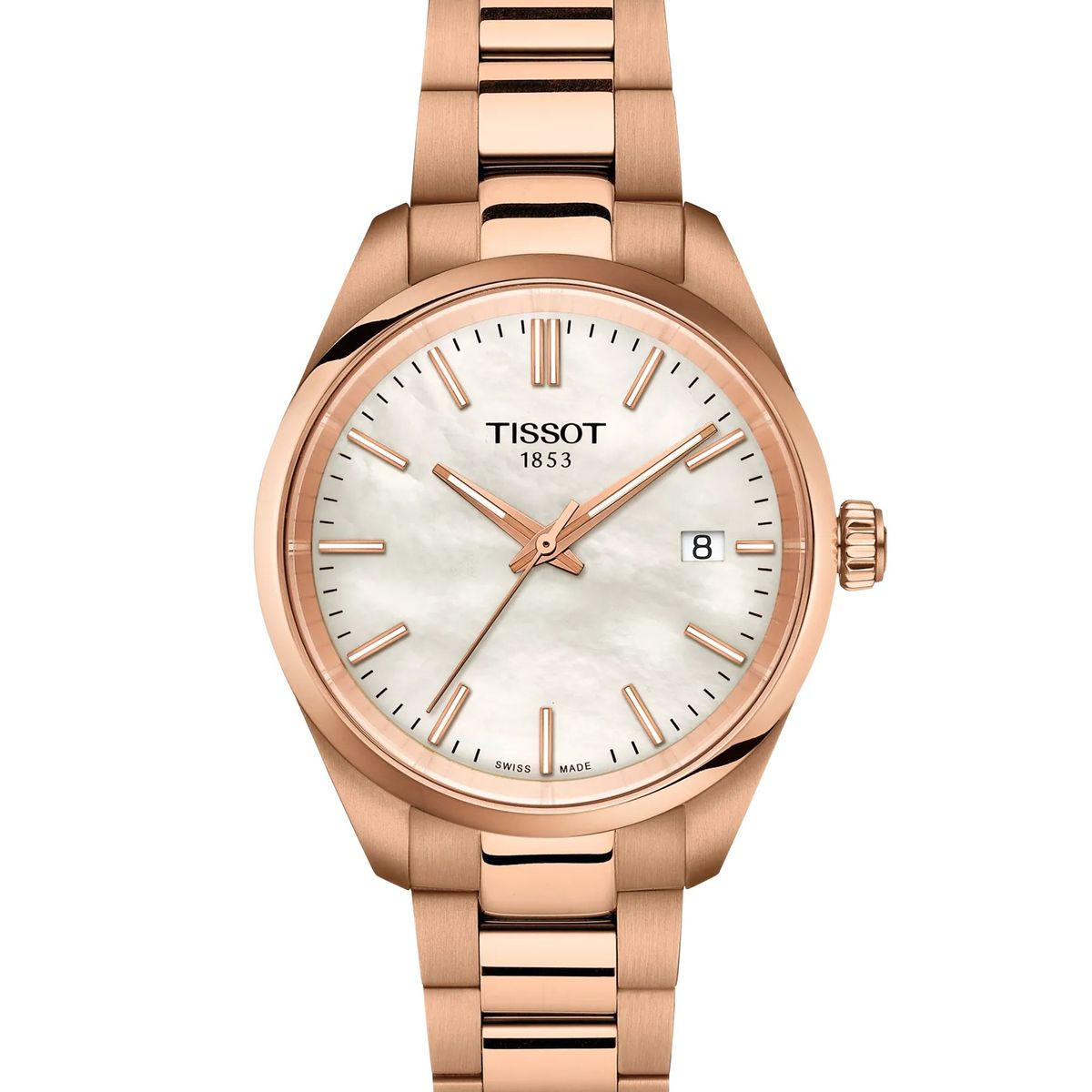 TISSOT - Reloj Tissot PR100 Classic Oro Rosa Nácar
