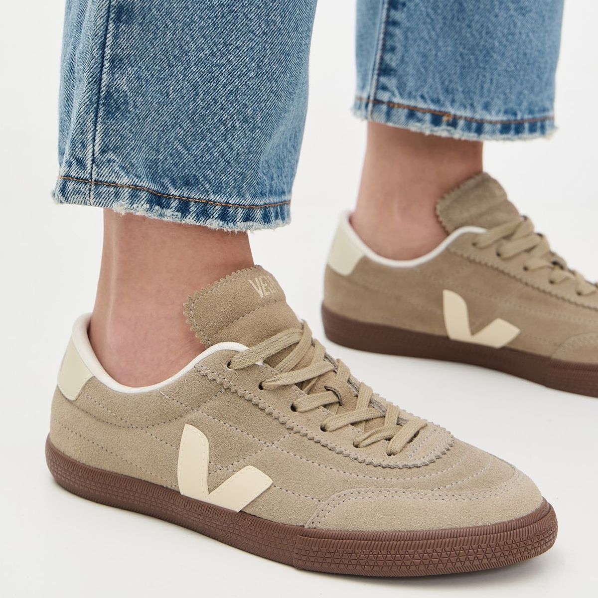 VEJA - Zapatillas Mujer Veja Panenka Suede Beige