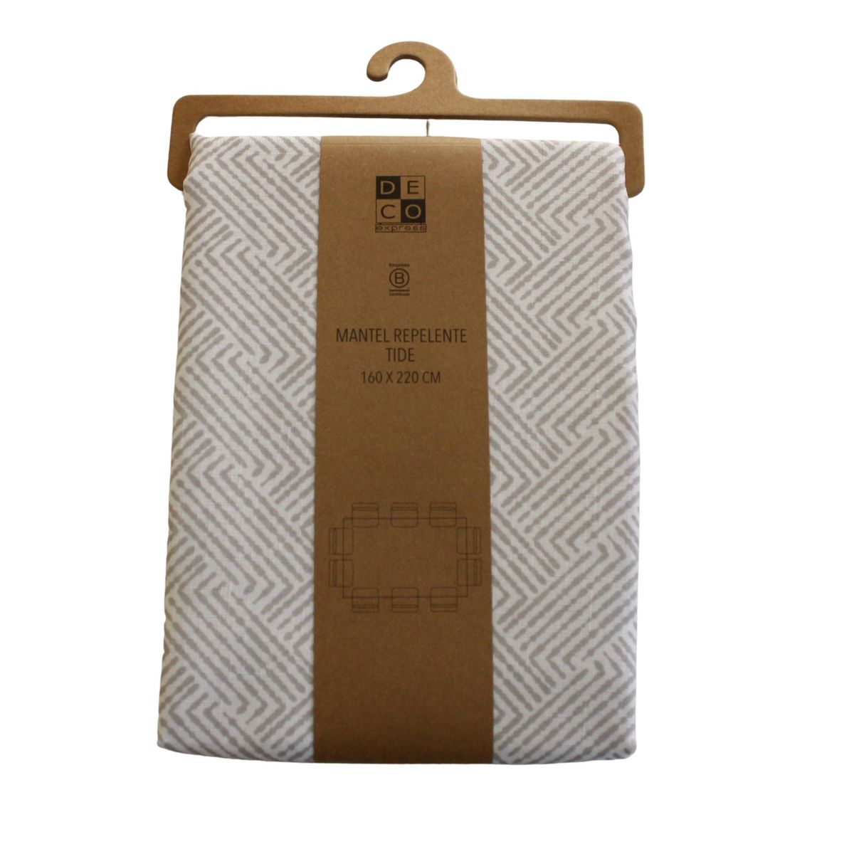 DECO EXPRESS - Mantel Antimanchas Tide 160X220 cm