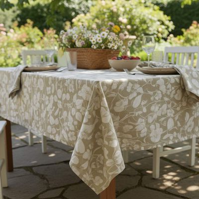 Imagen 2 del producto Mantel Antimanchas Natural 160X220 cm