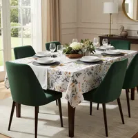 Mantel Antimanchas Floral 160X220 cm