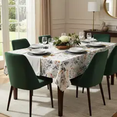 DECO EXPRESS - Mantel Antimanchas Floral 160X220 cm