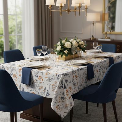 Imagen 2 del producto Mantel Antimanchas Floral 160X220 cm
