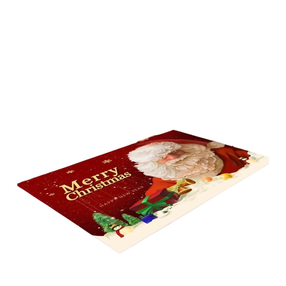 GENERICO - Alfombra Navideña Rectangular 3D Moderna 300X200cm