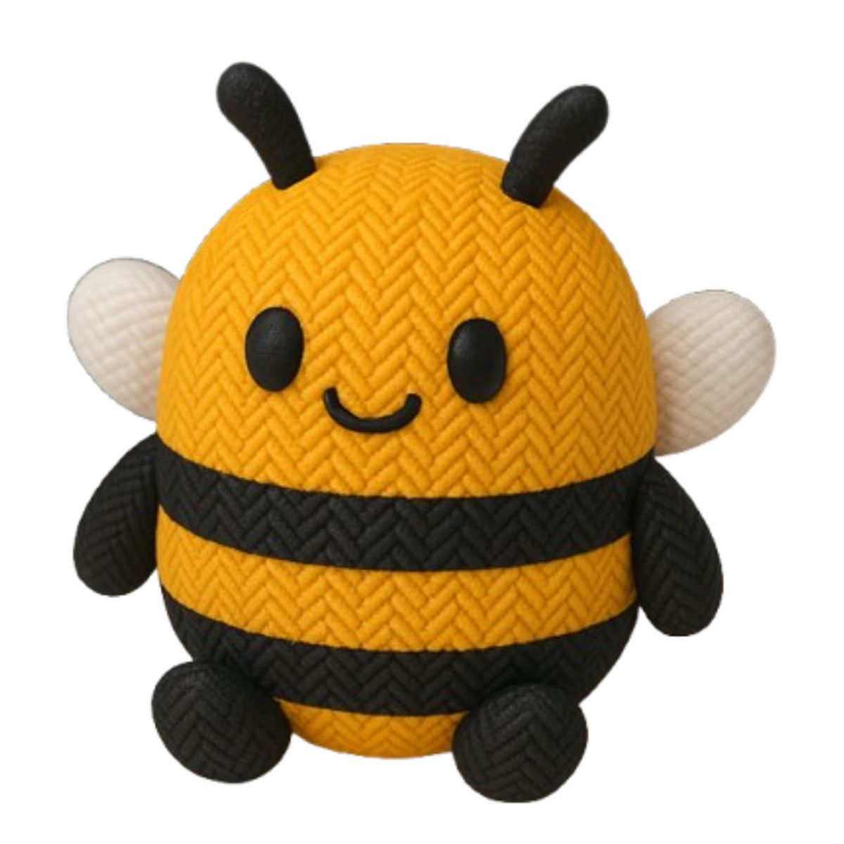 GENERICO - Figura Decoración- Abejita de Punto